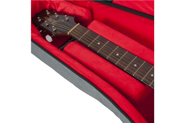 Gator Cases - GT-ACOUSTIC-GRY Borsa Transit chitarra acustica Grigio chiaro