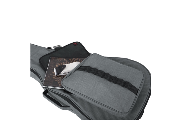 Gator Cases - GT-ACOUSTIC-GRY Borsa Transit chitarra acustica Grigio chiaro