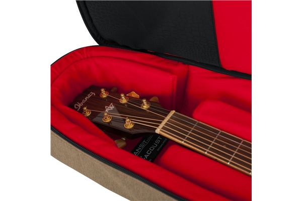 Gator Cases - GT-ACOUSTIC-TAN Borsa Transit chitarra acustica Beige