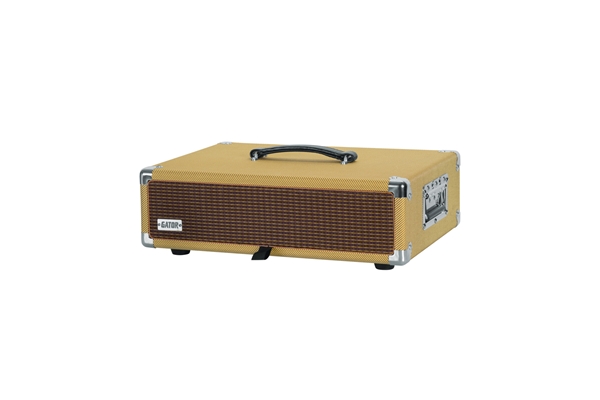 Gator Cases - GR-RETRORACK-2TW Custodia da 2 unità Rack Vintage Amp Vibe Tweed