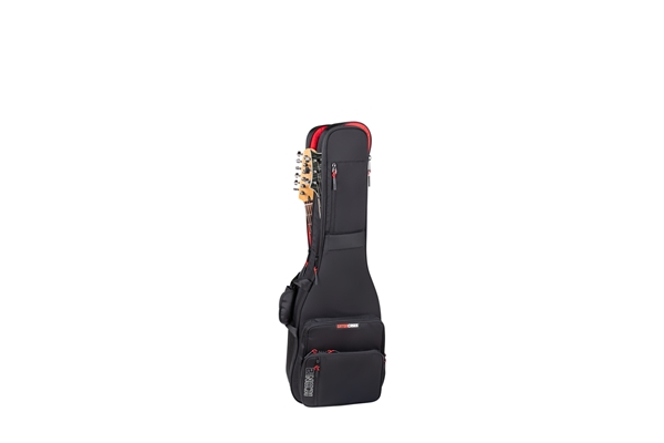 Gator Cases - G-ICONTTELEC-BLK Borsa doppia per due chitarre elettriche con imbottitura da 1