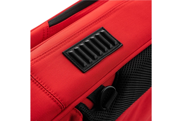 Gator Cases - G-ICONELECTRIC-25 Borsa ICON in edizione limitata per chitarra elettrica con rivestimento in nylon rosso 1000D e tracolla nascosta