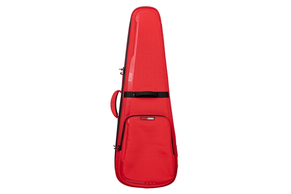 Gator Cases - G-ICONELECTRIC-25 Borsa ICON in edizione limitata per chitarra elettrica con rivestimento in nylon rosso 1000D e tracolla nascosta
