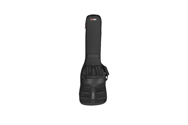 Gator Cases - G-ICONTTBASS-BLK Borsa doppia per basso e chitarra con struttura rinforzata e materiali ecosostenibili ideale per viaggiare con due strumenti