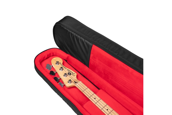 Gator Cases - G-ICONTTBASS-BLK Borsa doppia per basso e chitarra con struttura rinforzata e materiali ecosostenibili ideale per viaggiare con due strumenti
