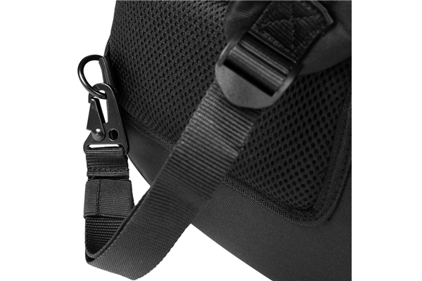 Gator Cases - G-ICONTTBASS-BLK Borsa doppia per basso e chitarra con struttura rinforzata e materiali ecosostenibili ideale per viaggiare con due strumenti