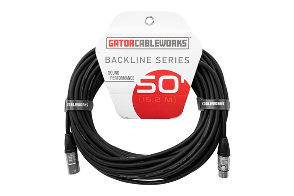 Gator Cableworks - GCWB-XLR-50 Cavo XLR 15 m Serie Backline