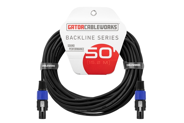 Gator Cableworks - GCWB-SPK-50-2TL Cavo speaker speakon/speakon 15 m Serie Backline