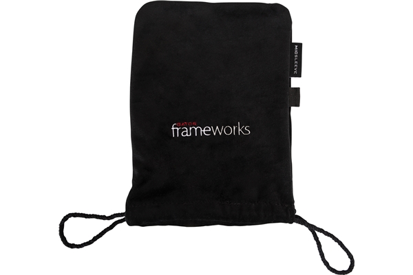 Gator Frameworks - GFW-MICPOUCH Custodia in velluto per microfoni da studio
