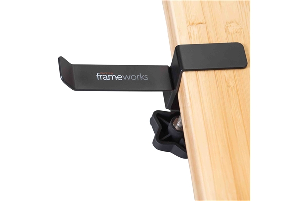 Gator Frameworks - GFW-HP-HANGERDESK Supporto per cuffie da scrivania
