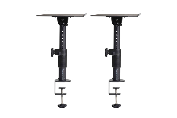 Gator Frameworks - GFWSPKSTMNDSKCMP Supporto Clamp-On per monitor da studio