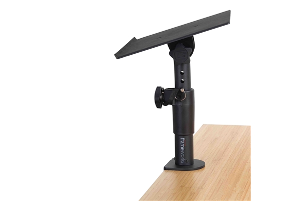 Gator Frameworks - GFWSPKSTMNDSKCMP Supporto Clamp-On per monitor da studio