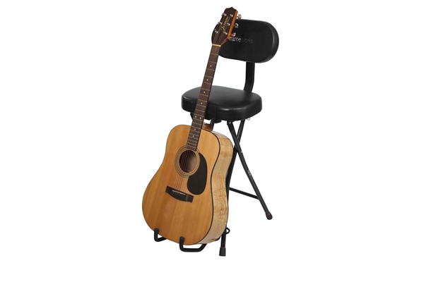 Gator Frameworks - GFW-GTR-SEAT Sgabello con stand per chitarra
