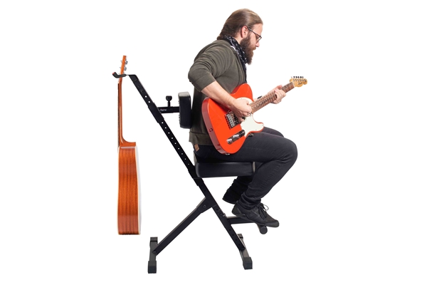 Gator Frameworks - GFW-GTR-SEATDLX Sgabello Deluxe per chitarra
