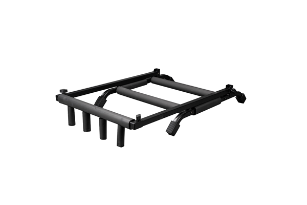 Gator Frameworks - RI-GTR-RACK3 Supporto pieghevole per 3 chitarre