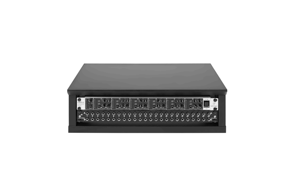 Gator Frameworks - GFW-ELITERK-2U-BLK Rack in legno 2U, colore nero standard
