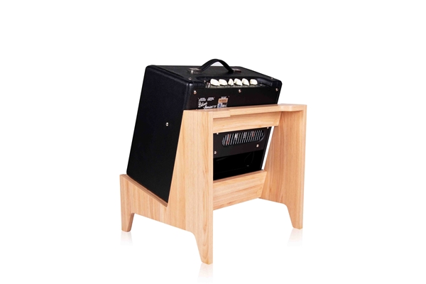 Gator Frameworks - GFW-ELITEGTRAMPSM-MPL Stand per amplificatore combo Small in finitura Natural Maple Matte
