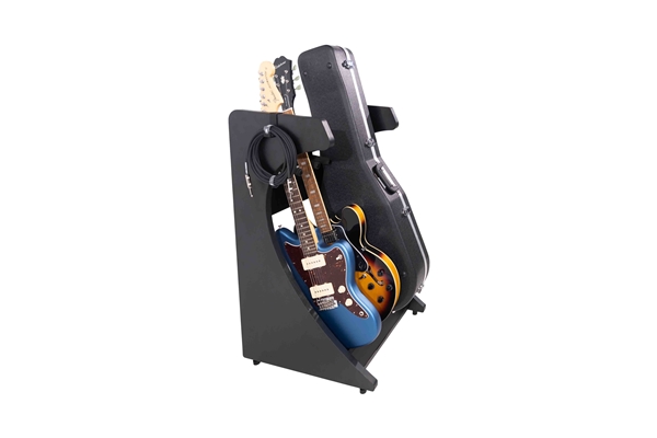 Gator Frameworks - GFW-ELITEGTR3RK-BLK Rack per chitarre 3-4 posti in finitura nera