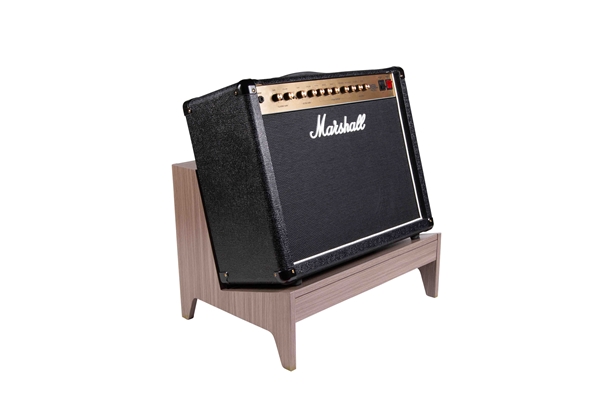 Gator Frameworks - GFW-ELITEGTRAMPLG-GRY Stand per amplificatore combo Large in finitura Driftwood Grey
