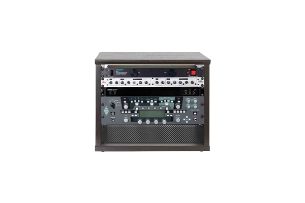 Gator Frameworks - GFW-ELITERK-8U-BRN Rack 8U in legno noce scuro finitura standard
