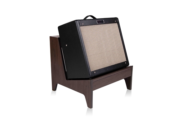 Gator Frameworks - GFW-ELITEGTRAMPSM-BRN Stand per amplificatore combo Small in finitura Dark Walnut Brown
