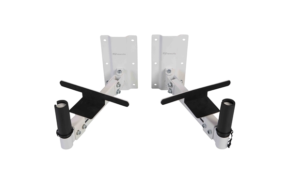 Gator Frameworks - GFWSPKWM100W - Frameworks Wall Mount Speaker Stand – White