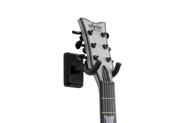 Gator Frameworks - GFW-GTR-HNGRBLK Supporto a muro per chitarra con piastra nera
