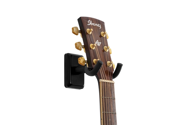 Gator Frameworks - GFW-GTR-HNGRBLK Supporto a muro per chitarra con piastra nera
