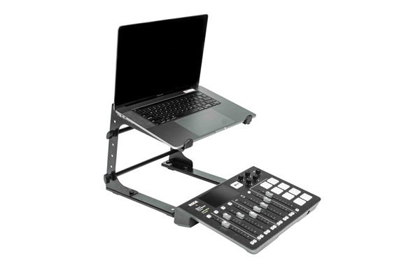 Gator Frameworks - GFWLAPTOP1000 Supporto desktop pieghevole salvaspazio per laptop