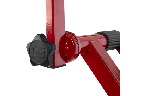 Gator Frameworks - GFW-KEY-5100XRED Supporto per tastiera a doppio livello con struttura a 