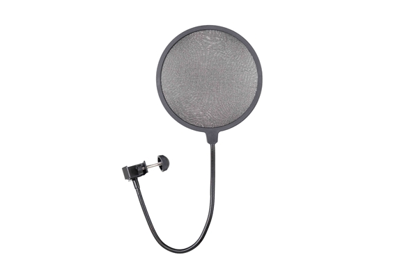 Gator Frameworks - RI-POPFILTER Filtro anti-pop per microfono con montaggio a morsetto