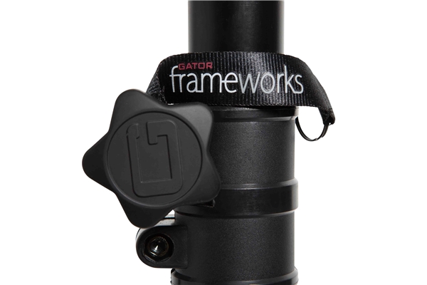 Gator Frameworks - GFW-LIGHT-LS2000 Supporto per luci stile albero con base a quattro gambe
