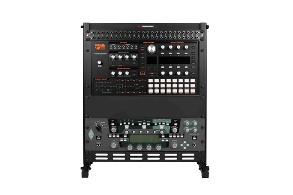 Gator Frameworks - GFW-DESKTOPRK-12U Rack da scrivania in metallo a 12 unità
