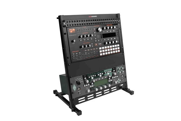 Gator Frameworks - GFW-DESKTOPRK-12U Rack da scrivania in metallo a 12 unità
