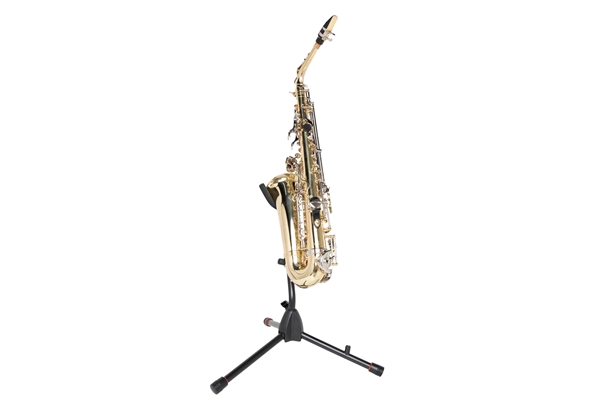 Gator Frameworks - GFW-BNO-SAXFLU Supporto a treppiede per sax alto/tenore con attacco per clarinetto o flauto
