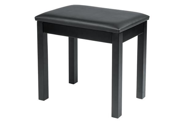 Gator Frameworks - GFW-KEYBENCH-WDBK Panchetta in legno nera per tastiera o pianoforte con seduta imbottita