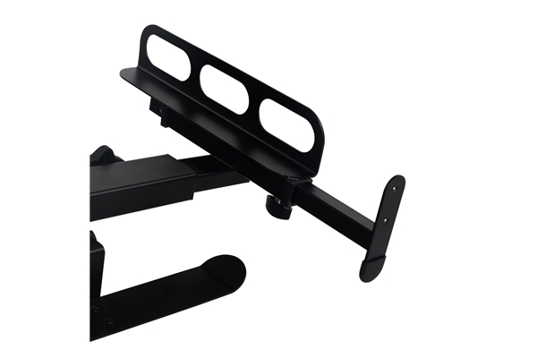 Gator Frameworks - GFW-MIXERCART-0400 Stand regolabile su ruote per mixer, controller e unità rack