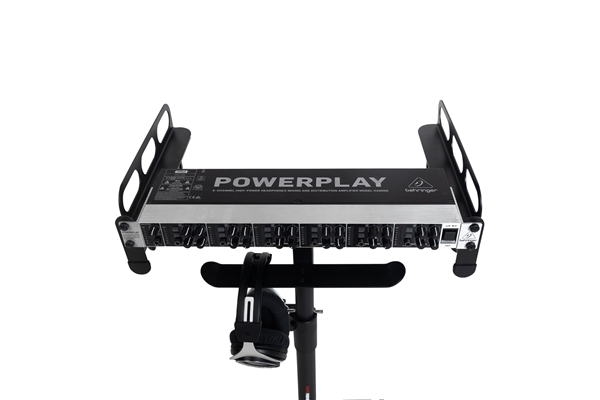 Gator Frameworks - GFW-MIXERCART-0400 Stand regolabile su ruote per mixer, controller e unità rack