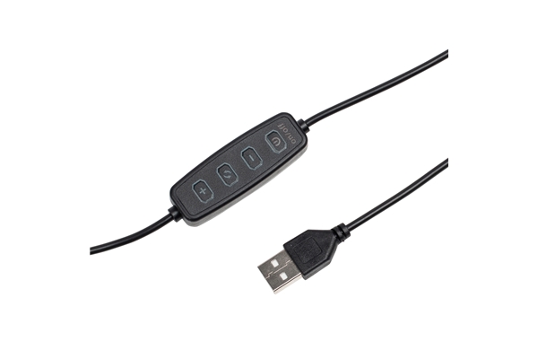Gator Frameworks - GFW-RINGLIGHTDSKTP Anello LED da tavolo con supporto smartphone per streaming, podcast e content creation