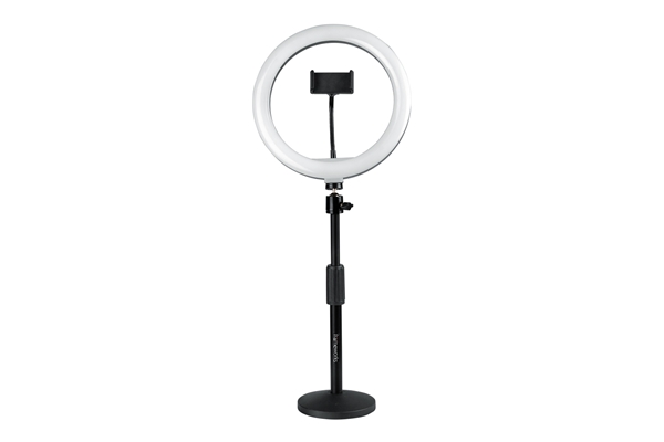 Gator Frameworks - GFW-RINGLIGHTSET Set con due anelli LED e supporti per smartphone ideale per streaming, podcast e content creation