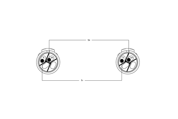 Quik Lok - S/380-20 Speakon SK391 / Speakon SK391