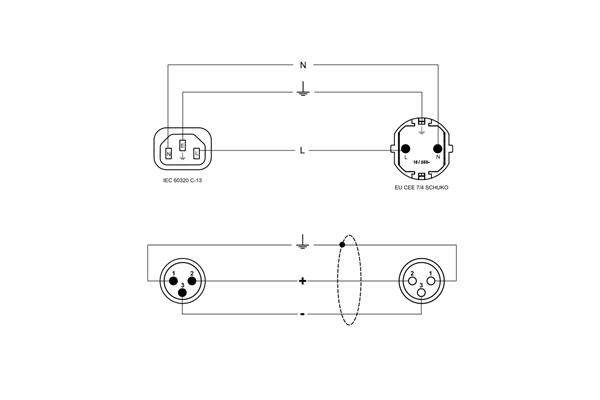 Quik Lok - S/396-15 Cavo audio/rete