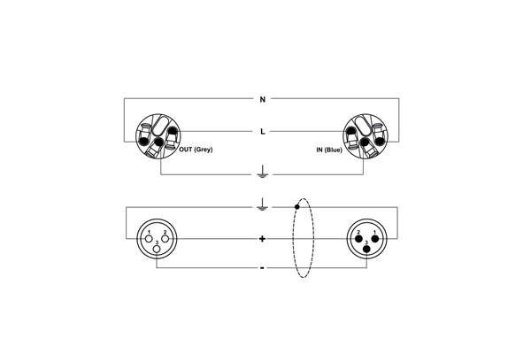 Quik Lok - S/398-10 Cavo audio/rete