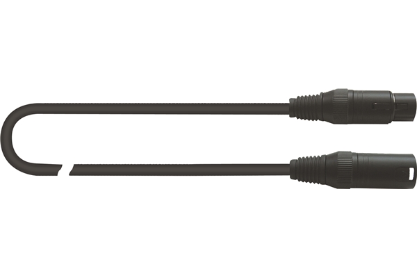 Quik Lok - MCR/611K-0,5 BK XLR Maschio/XLR Femmina