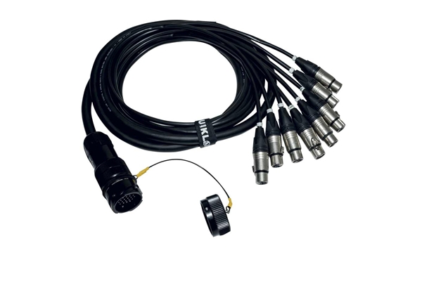 Quik Lok - ITPRO/SY25M8F-2,5 Frusta 8 Canali Syntax M Cannon XLR F 2,5 mt