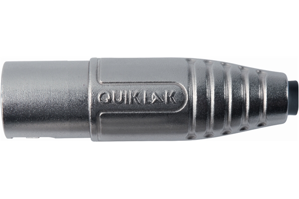 Quik LokNC/555-K Cannon XLR 3 poli maschio Heavy Duty