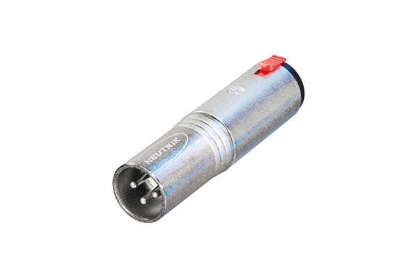 Quik Lok - Neutrik NA3MJ XLR Maschio/Presa Jack TRS Stereo 6.3