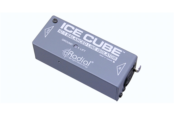 Radial Engineering - IceCube™ IC-1 Isolatore di Linea Bilanciato e Hum Eliminator