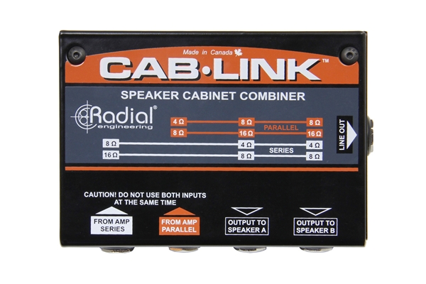 Radial Engineering - CAB-link Speaker cab splitter