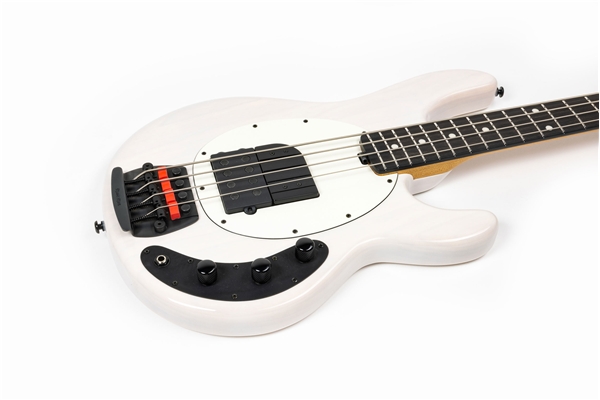 Music Man - StingRay Tim Commerford Passive Fight Night White